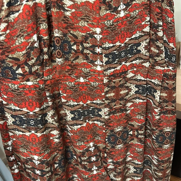 Anthropologie Greylin Macie Wide Leg Jumpsuit Tribal Print Earth Tones Southwest - Picture 8 of 16